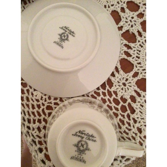 Vintage Noritake Ivory Virginia #7564 China Set {19 piece}